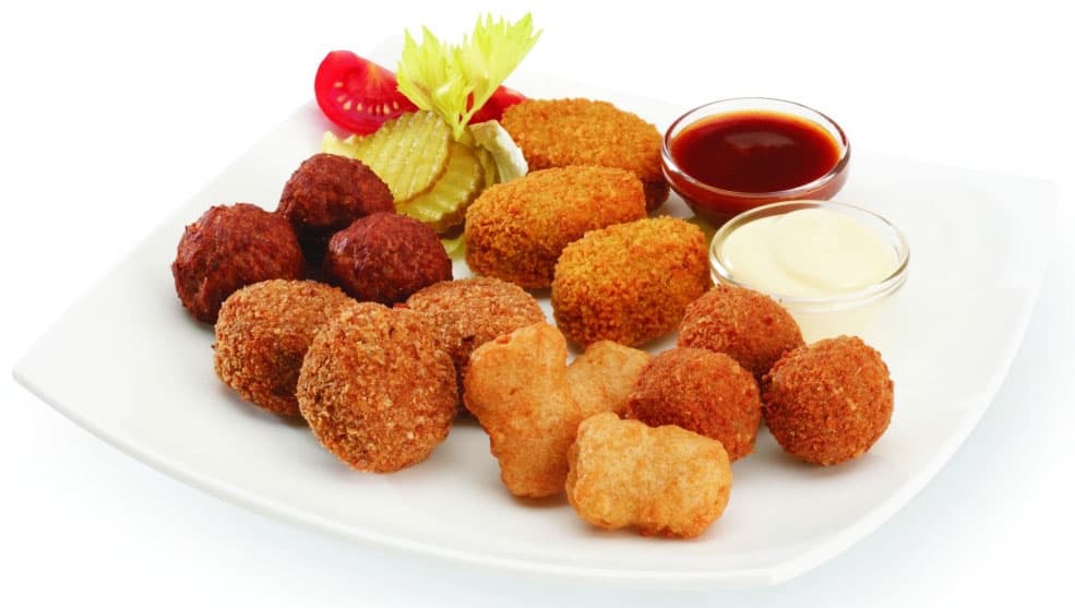 A platter of savoury bites